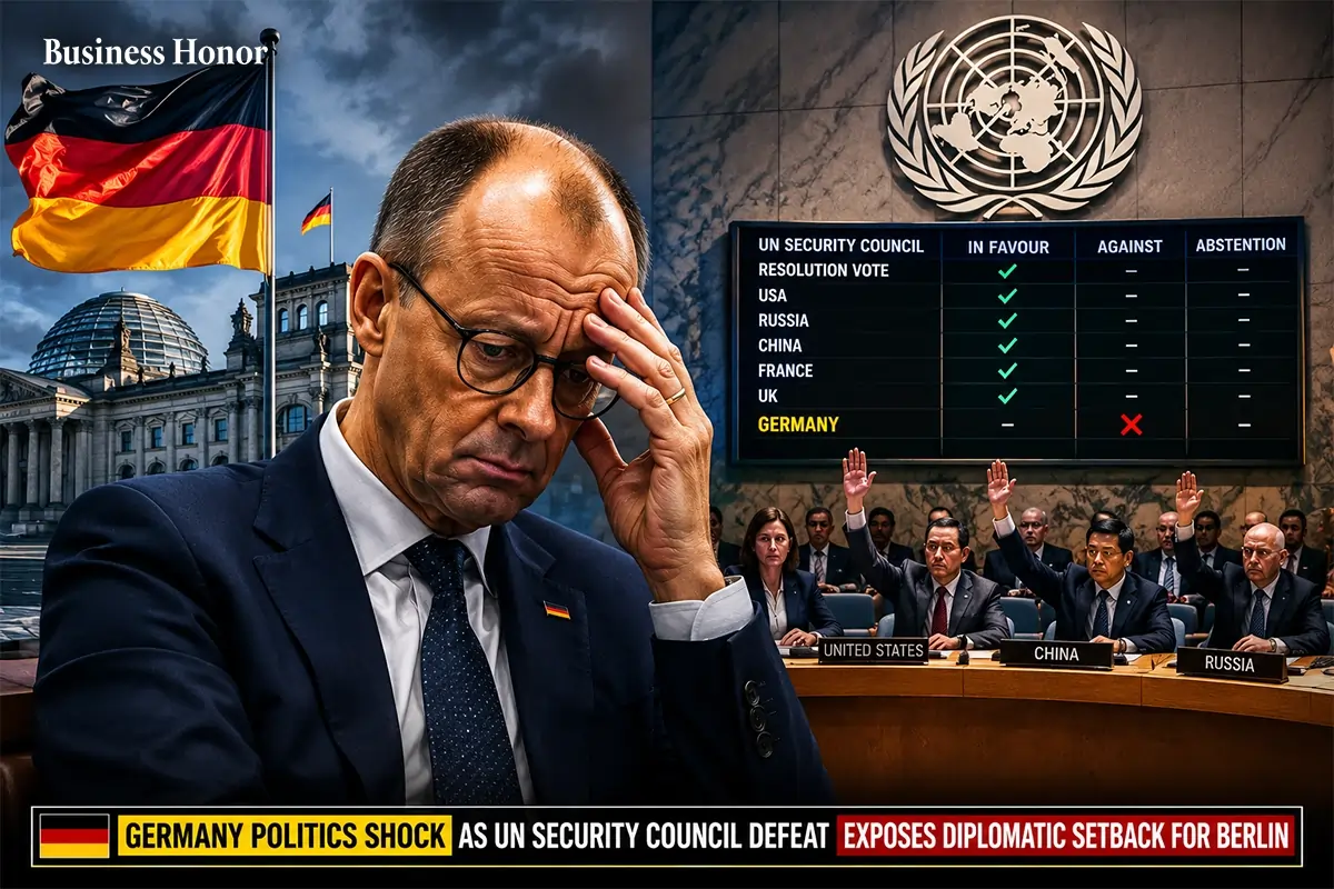  Germany Politics Shock as UN Security Council Defeat Exposes Diplomatic Setback for Berlin 